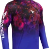 Mens Loose-Fit Fishing T-Shirt Vented River Bluff Performance Long Sleeve Shirt UPF 50 Sleeve
