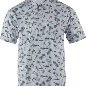 Men's Marlin Terrain Short Sleeve Performance Woven