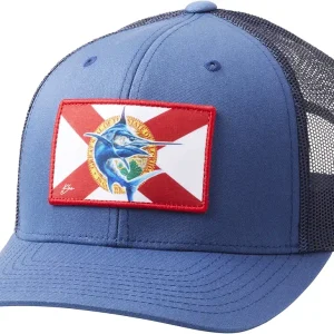 Men's Mesh Trucker Snapback Anti-Glare Fishing Hat