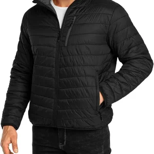 Men's Puffer Jacket Lightweight Packable Winter Jacket
