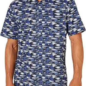Men's Regular-Fit Short-Sleeve Print Shirt