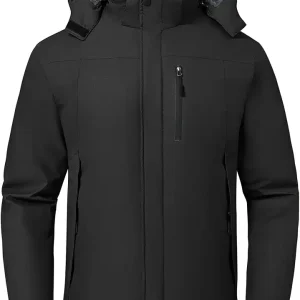 Men�s Skiing Jacket Waterproof windproof Rain Jackets with Hood