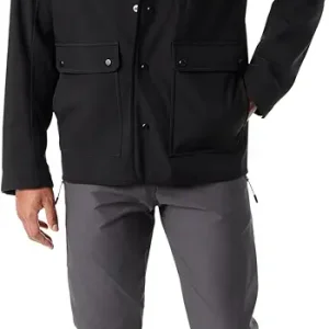 Men's Storm System Water Resistant Breathable Barn Jacket with Wind Proofing Standard