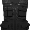 Mens Summer Outdoor Work Safari Fishing Travel Photo Vest with Pockets