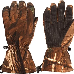 Men�s Thick Camo Hunting Glove, Waterproof Long-Wear Non-Slip Grip, Cold Weather Gloves for Men, Hiking, Fishing