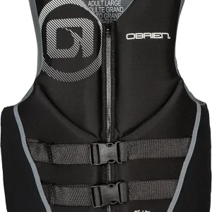 Men's Traditional Neoprene USCGA Life Jacket, Black, 5X-Large