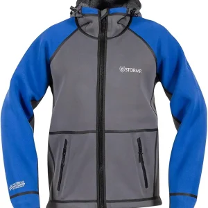 Men's Typhoon Neoprene Waterproof Windproof Warm Comfortable Maneuverable Foul Weather Jacket
