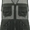 Men's Utility Vest Fishing Safari Vest Summer Travel Vest with Pockets