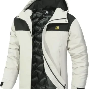 Men's Warm Winter Coats Waterproof Ski Jacket Windproof Mountain Windbreaker Hooded Snowboarding jacket