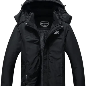 Men's Waterproof Ski Jacket Snowboarding Windbreaker Warm Winter Hooded Mountain Snow Coat