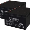 Mighty Max Battery 12V 7Ah F2 Replacement Battery for Marcum LX-5 Ice Fishing Sonar - 6 Pack
