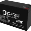 Mighty Max Battery 12V 9Ah SLA Battery Replaces MarCum LX-5 Ice Fishing Sonar