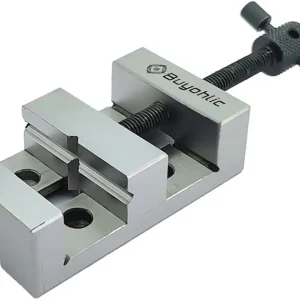 Mini Lathe Vise, 50 mm (2" Inch) Tool Steel, Grey, 90 x 50 mm, M5 Drill Hole