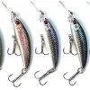 Minnow Sinking? Lures Set, 1/5oz,Vibrant Colors, for Stream and Lake Fishing,Small Fish, 5 Pieces