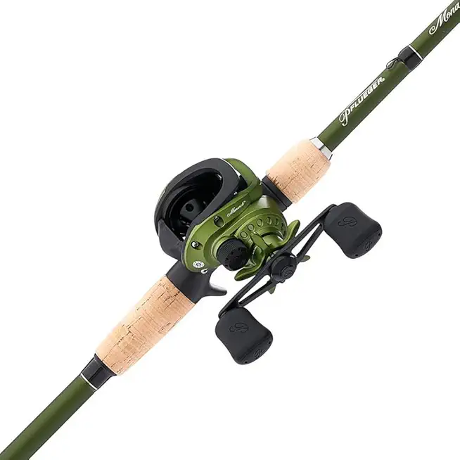 Monarch Low Profile Baitcast Reel and Fishing Rod Combo