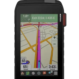Montana� 710i, Rugged GPS Handheld Navigator with Built-in inReach� Technology for SOS and 2-way Texts in Remote Areas, 5� Touchscreen, Satellite Imagery and Maps for Routing on Roads or Trails