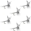 Mosquito Classic Trout Dry Fly Fishing Flies - Set of 6 Flies Size 16