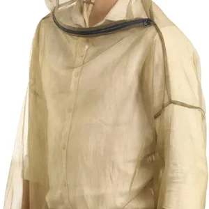Mosquito Jacket - Net Bug Mesh Jacket w/Hood for Outdoor Protection from Bugs, Flies, Gnats, No-See-Ums & Midges - Mosquito Proof Clothing for Men & Women - w/Free Carry Pouch