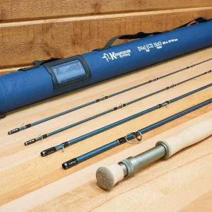 NACL (Salt) Fast Action Fly Rod - Comes with a Spare Tip and Travel Tube