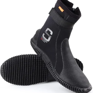 Neoprene Dive Boots Zippered Premium 3mm 5mm with Anti-Slip Sole for Water Sports Scuba Diving Snorkeling Rafting Kayaking Windsurfing