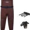 Neoprene Fishing Chest Waders for Men with Boots Cleated Bootfoot Waterproof Mens Womens Wader Fishing & Hunting Wader