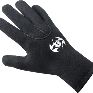 Neoprene Gloves Men Women,3mm Five Finger Dive Swim Winter Gloves,Thermal Anti-Slip Wetsuit Gloves for Water Sports