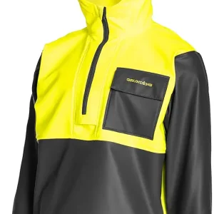 Neptune Thermo Anorak Jacket | Durable Waterproof Protection Jacket with Warm Fleece Backer for Fishing Rain Gear