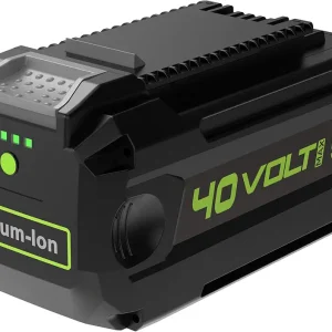 New 40V 5000Mah Battery Replacement for Greenworks 40V 5.0Ah Lithium-Ion Battery,Compatible with All your Greenworks 40V tools.