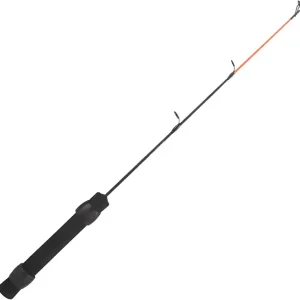 Non-Slip Ice Fishing Rod Supplies with Handle Adjustable Length Ultralight Portable Telescopic Pole Black, Small