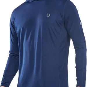 NORTHYARD Men's Sun Protection Hoodie Shirts Long Sleeve UPF 50+ Swim Fishing Shirt with Hood Lightweight Rash Guard UV SPF