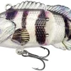 ods lure Robotic Swimming Lure 3.9� Electric Lures USB Rechargeable LED Light 4 Segment Jointed Swimbait Fishing Tackle