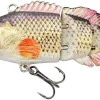 ods lure Robotic Swimming Lure 3.9� Electric Lures USB Rechargeable LED Light 4 Segment Jointed Swimbait Fishing Tackle