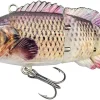ods lure Robotic Swimming Lure 3.9� Electric Lures USB Rechargeable LED Light 4 Segment Jointed Swimbait Fishing Tackle