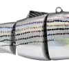 ods lure Robotic Swimming Lure USB Rechargeable LED Light 4-Segement Multi Jointed Swimbait Electric Bait Fishing Tackle
