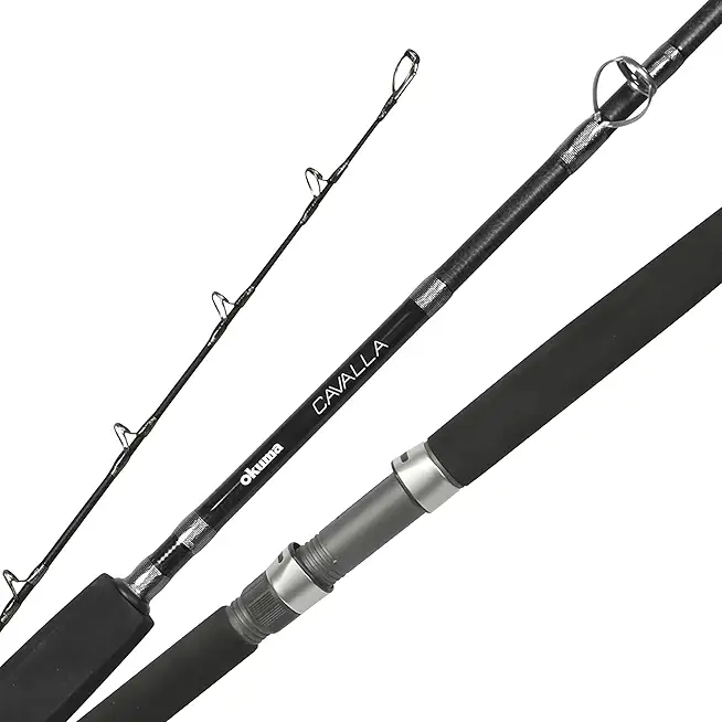 Okuma Cavalla 24 Ton Carbon Blank UFR Tip Boat Rod- CAV-S-661MH