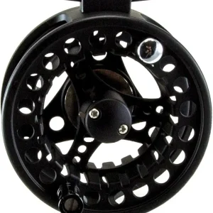Okuma, Sierra Fly Reel, 6.30" Retrieve Rate, 2+1 Bearings, 4/5 Line Weight, Ambidextrous black