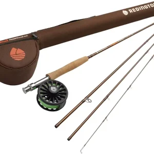 Original Fly Fishing Kit, 9 Foot Rod, Crosswater Reel, Fly Line, Leader, & Carrying Case