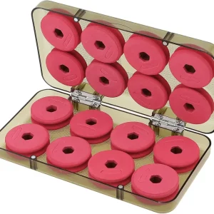 OriGlam 16pcs Fishing Line Storage Fishing Foam Spools, Foam Fishing Winding Board Fishing Line, Fishing Line Spools Fly Fishing Gear for Organizer Storage Accessories