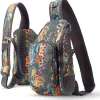Orvis Mini Sling Pack (26B2) Shoulder Strap Tackle Backpack - Fly Fishing Tool Bag of 100% Recycled ECO CORDURA Fabric With TPU Coating, 5-Liter Capacity and Internal Features, Fishe Unbound Brown - One Size