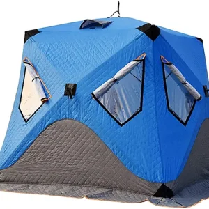 Outdoor Camping Tent Ice Fishing Shelter Portable Insulated Ice Fishing Tent, Easy Set Up