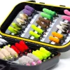 Outdoor Planet Premium Fly Fishing Flies Assortment, 12/24 /48 /66pcs Dry/Wet/Nymph/Streamer Flies, Trout/Bass/Panfish/Salmon Fishing Flies