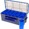 Outdoors Zerust MAX Waterproof Crank Bank | 24 Removable Zerust Anti-Corrosion Cups, Individually Protect and Store Crankbaits, Jerkbaits, Jointed-Baits, Poppers, 14" x 6.4" x 5.3"