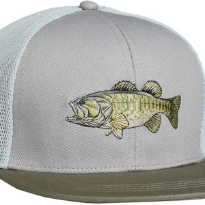 Outdoorsman Pro Trucker Breathable Mesh Performance Cap - Flat Brim Snapback Hat