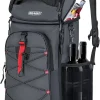 Overmont Insulated Leakproof Backpack Cooler - 30 Cans Soft Lunch Cooler Bag for Men Women - Portable Waterproof Camping Coolers for Outdoor Travel Beach Picnic Hiking