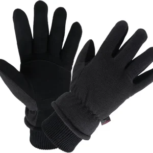 OZERO Winter Gloves -30�F Water Resistant Thermal Deerskin Suede Leather for Driving/Cycling/Running/Hiking/Snow