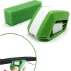 Pack-1 Car Wiper Restorer, ABS Wiper Clean Blade, Automobile Maintenance Tool Kit, Portable Universal Accessories, for Most Cars, Trucks and Vans (Green)