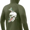 Palmyth Fishing Hoodie for Men Long Sleeve Sun Protection UV UPF 50+ Shirts