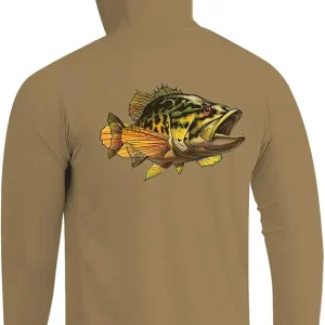 Palmyth Fishing Hoodie for Men Long Sleeve Sun Protection UV UPF 50+ Shirts