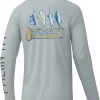 Palmyth Fishing Shirts for Men Long Sleeve Sun Protection Shirts UV UPF 50+ T-Shirt Quick Dry