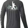Palmyth Fishing Shirts for Men Long Sleeve UPF 50+ Sun Protection UV T Shirt Tee